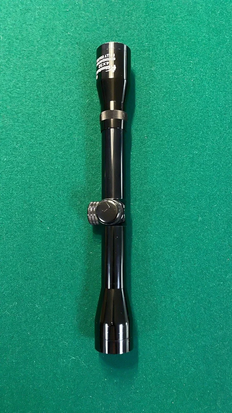 Glenfield 4x32 Black Adjustable Scope Centered Reticle Fully Coated